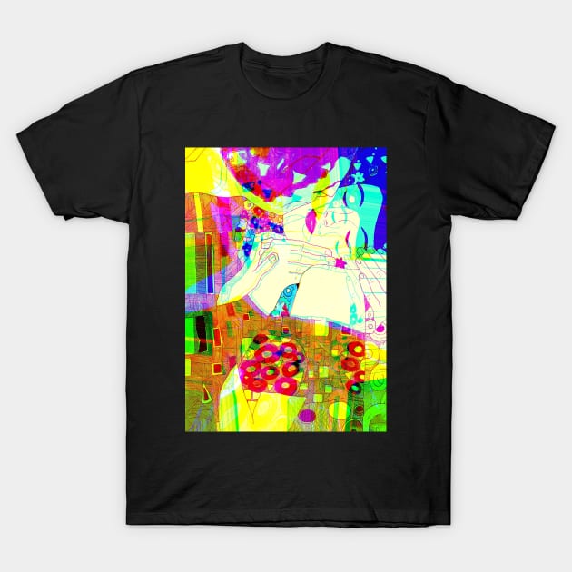 THE KISS T-Shirt by MAYRAREINART